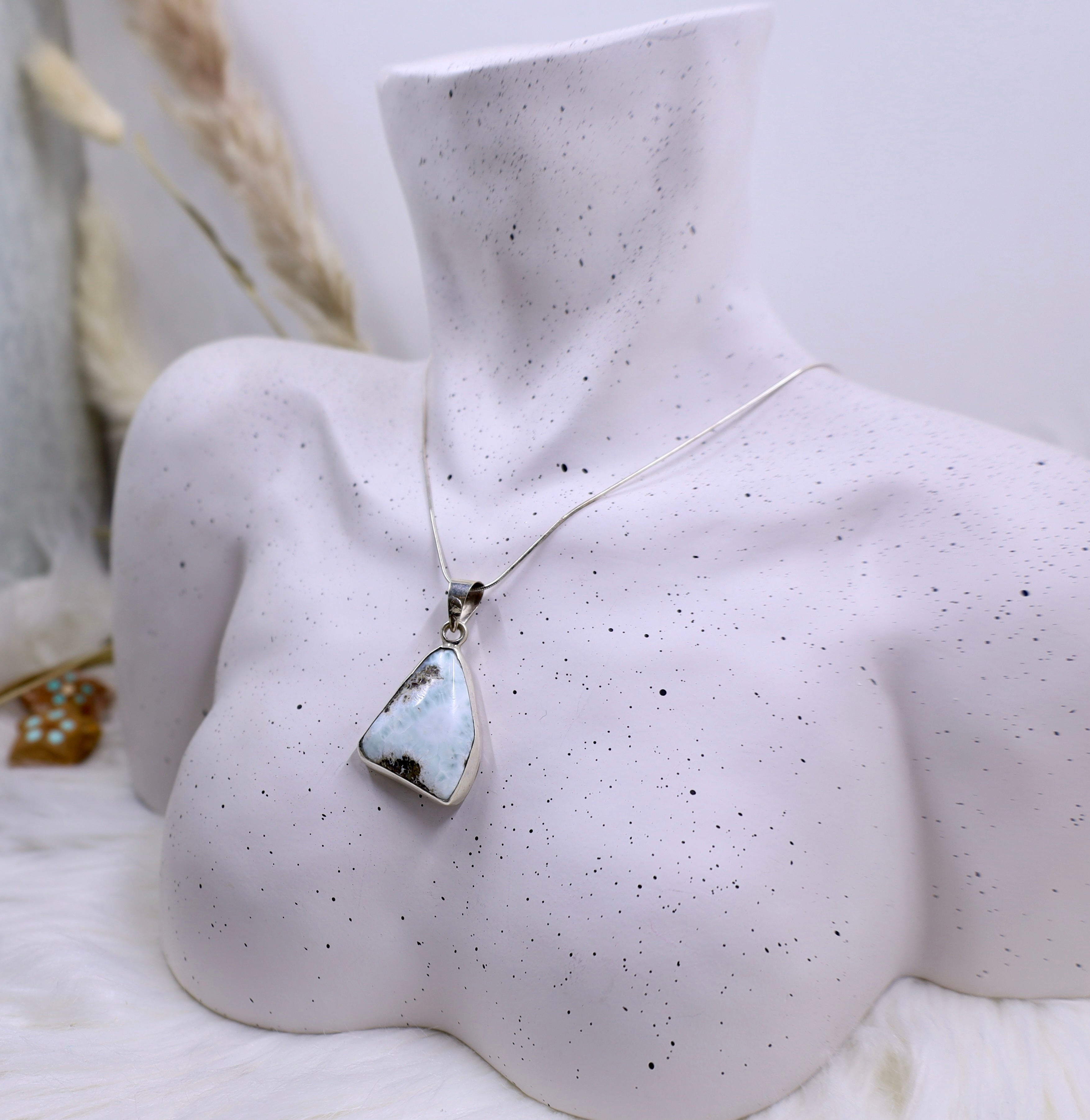 Larimar Necklace