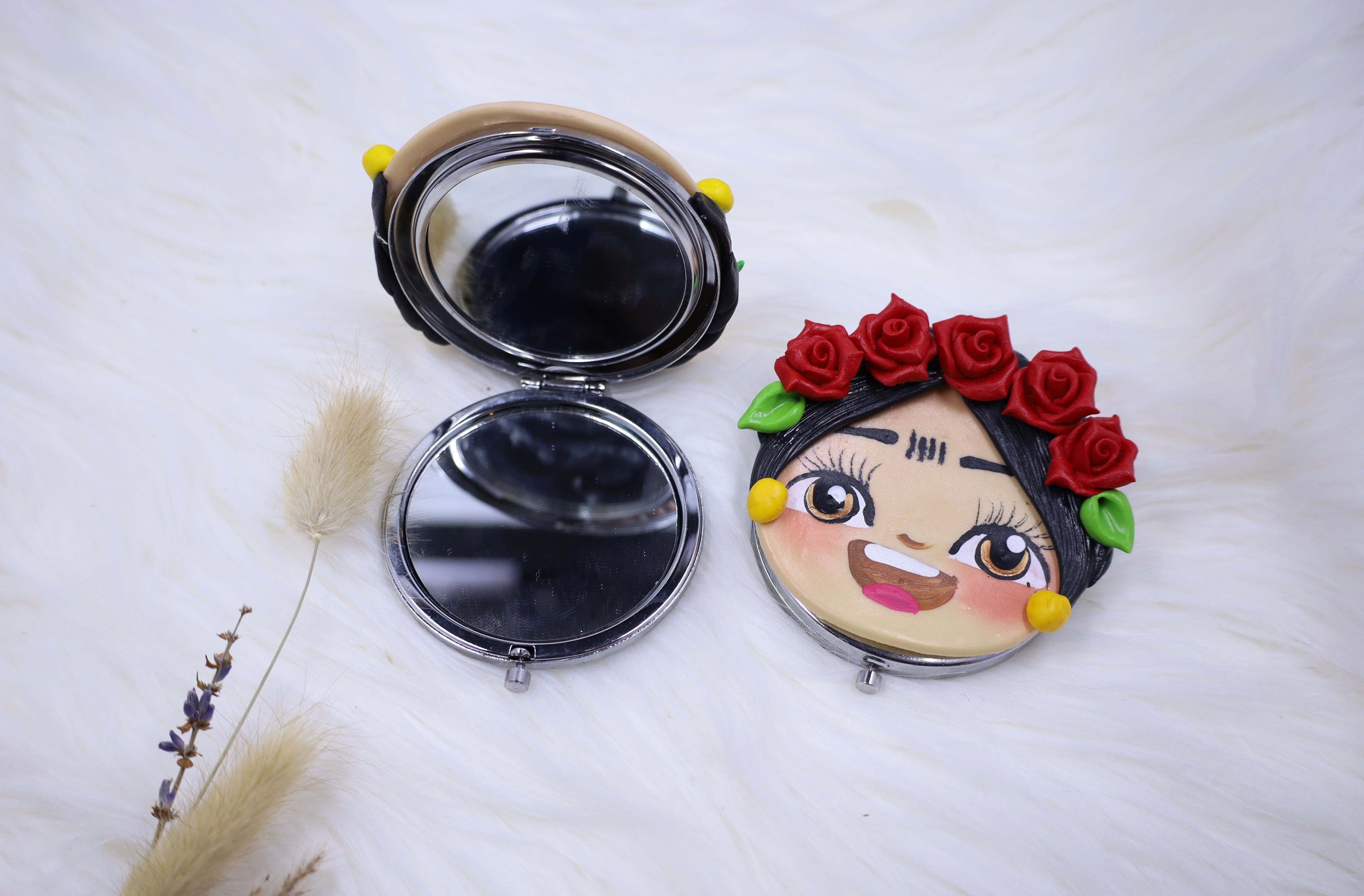 Sunflower Compact Mirror