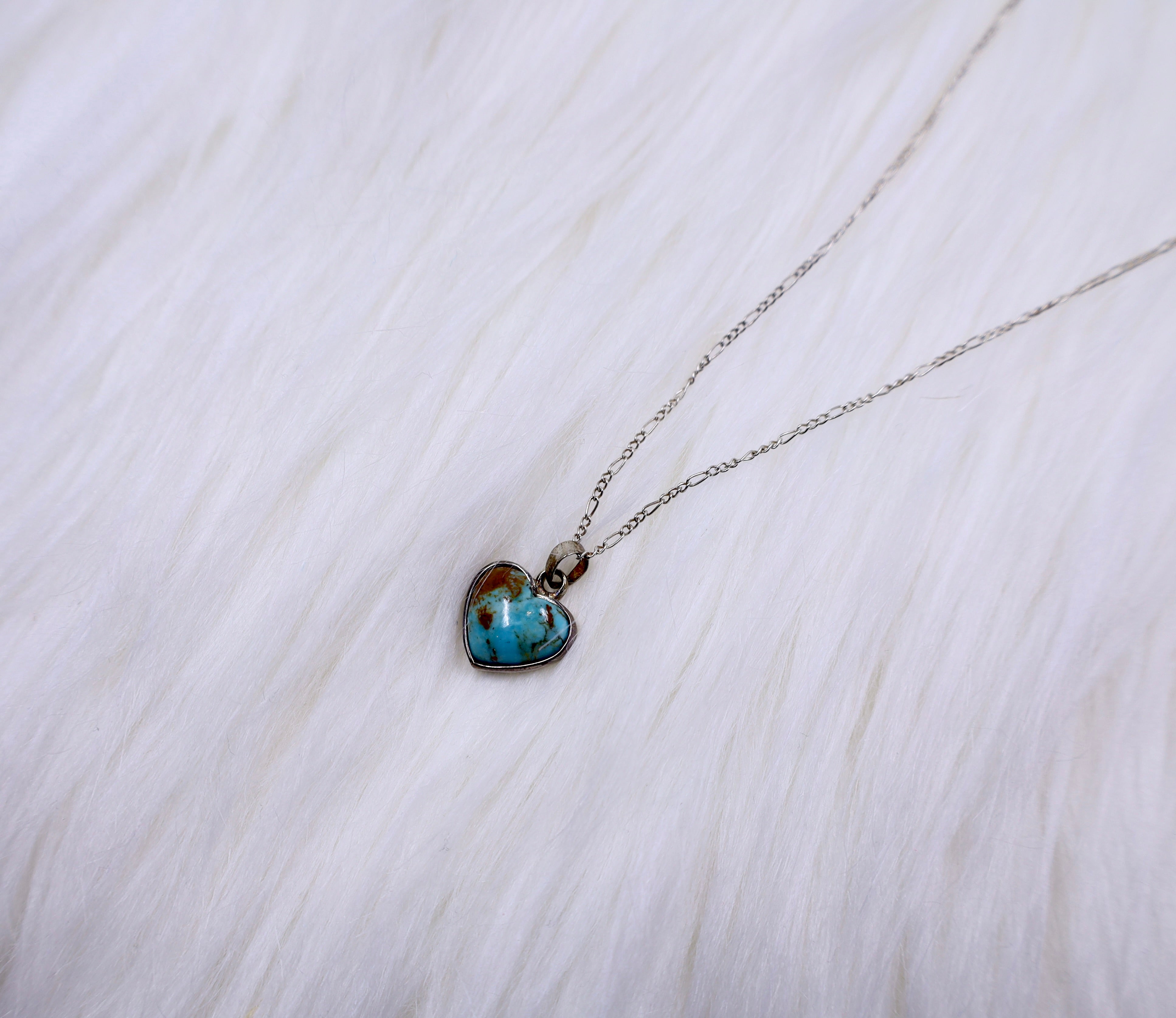 Turquoise Heart Necklace