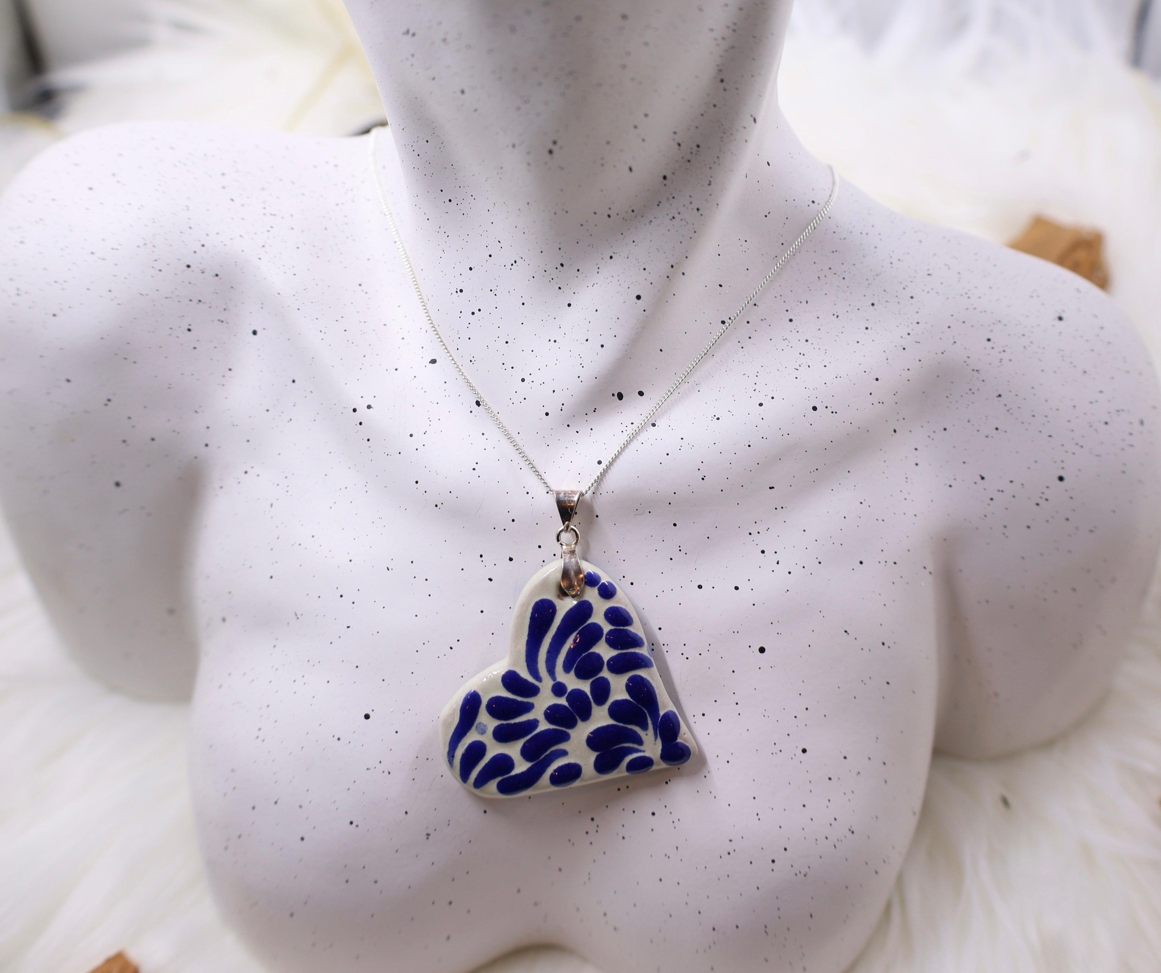 Camila Heart Talavera Necklace