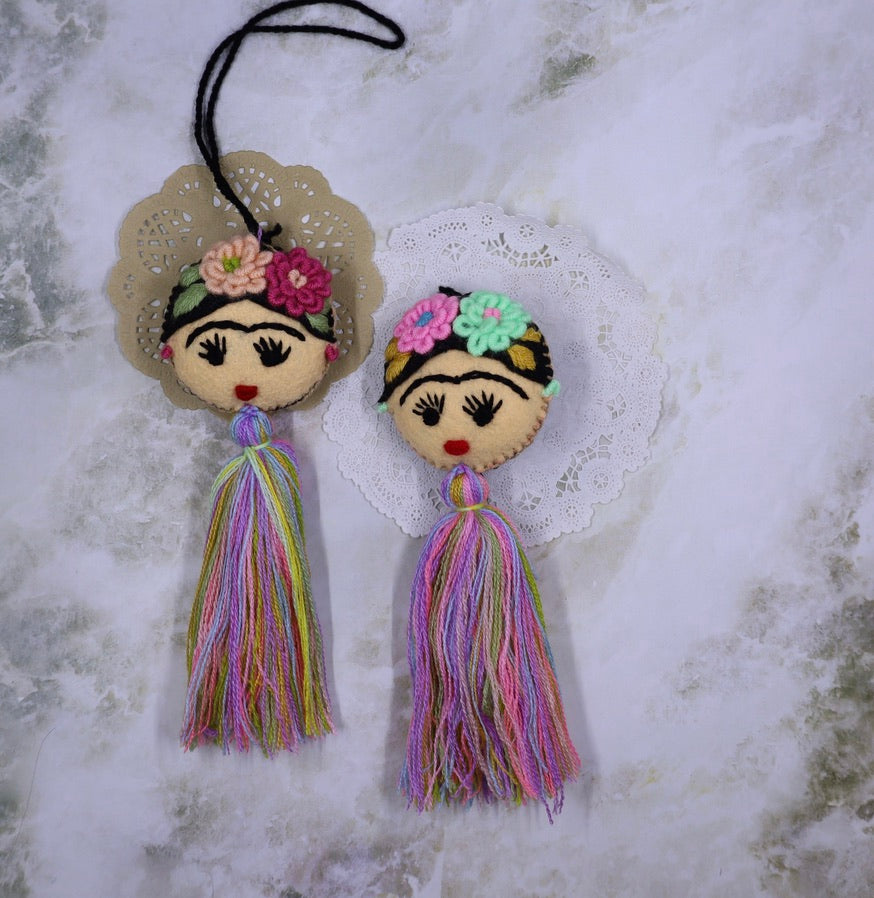 Frida Kahlo Embroider Tassel