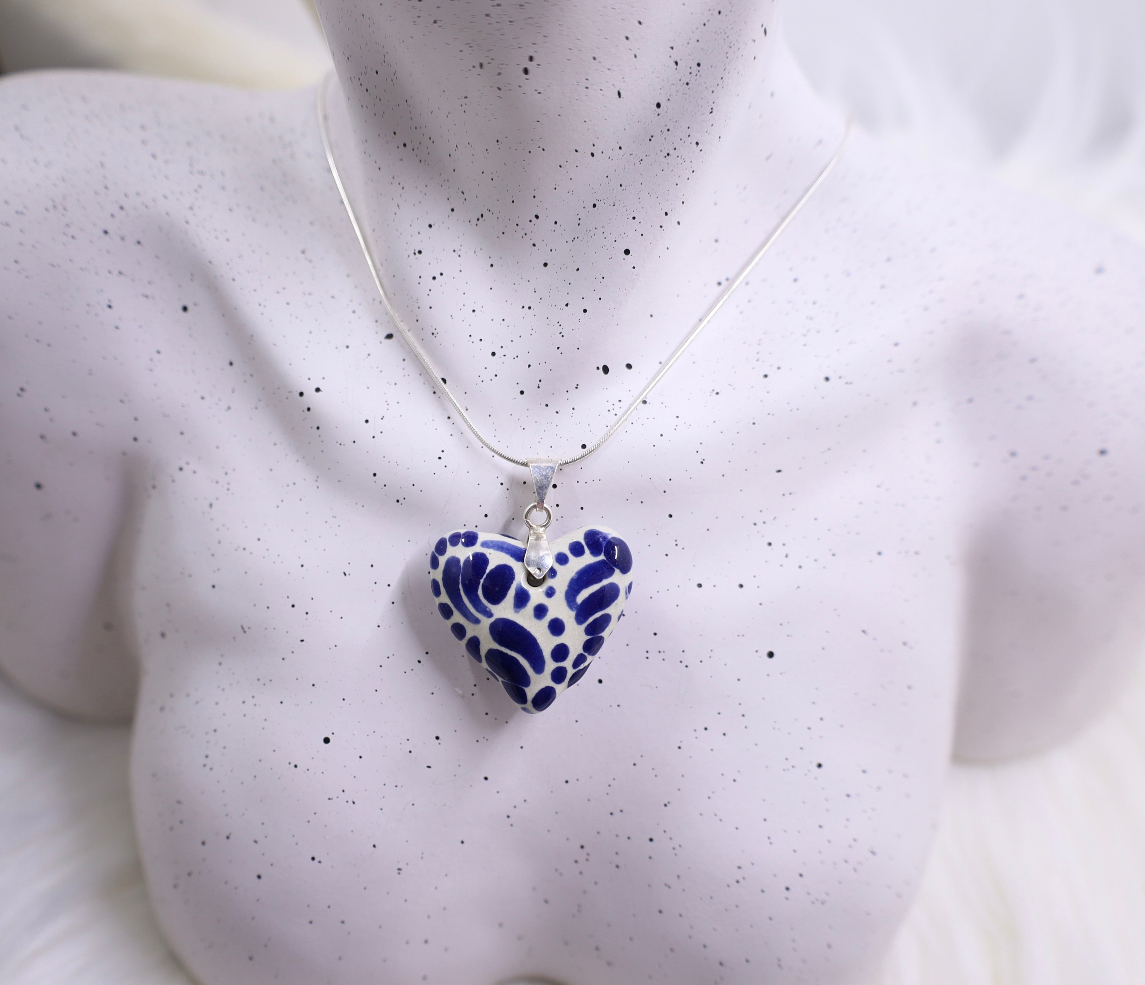 Talavera Heart Necklace