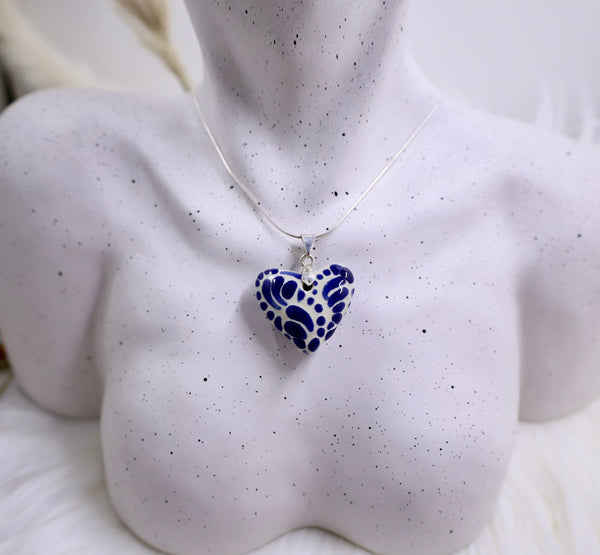 Talavera Heart Necklace