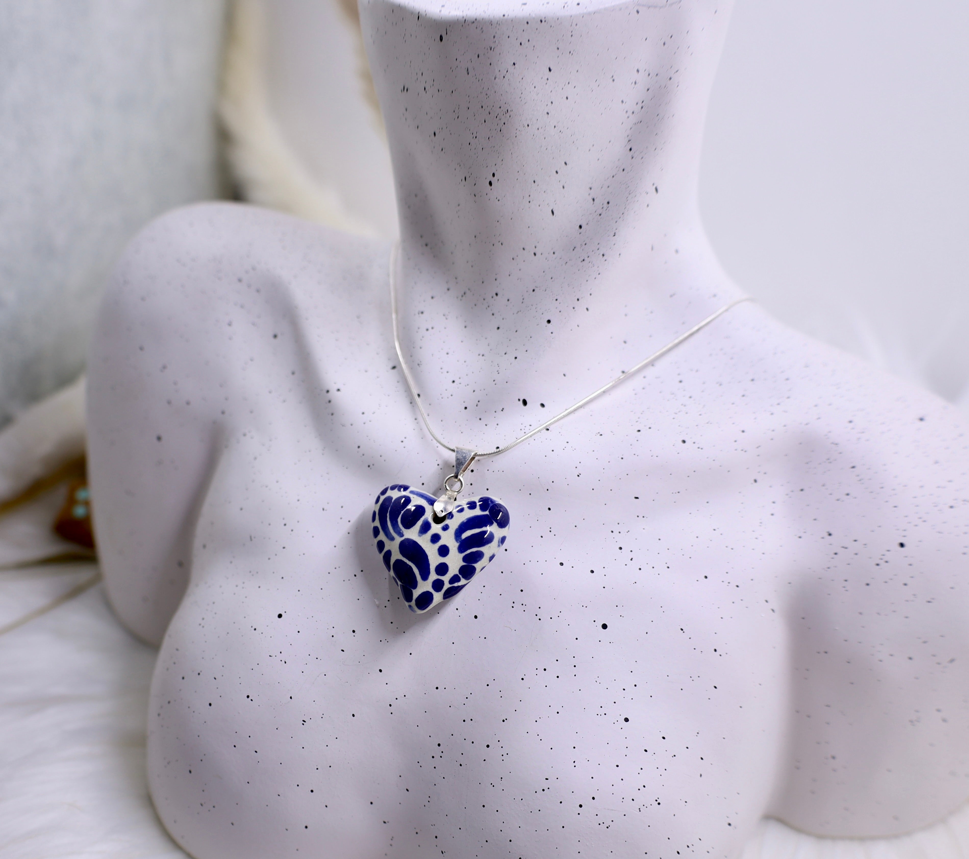 Talavera Heart Necklace