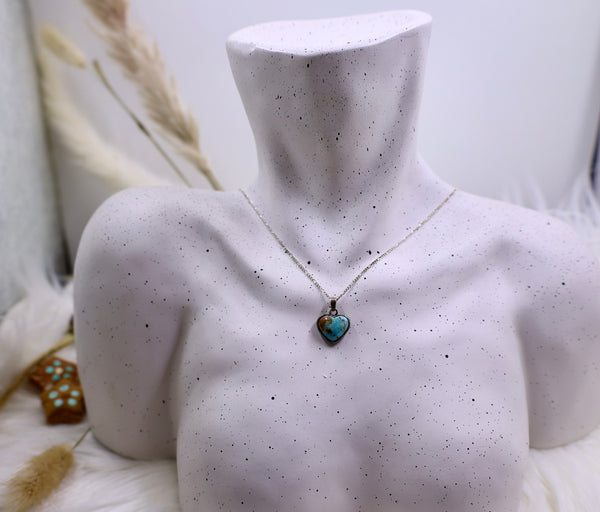 Turquoise Heart Necklace