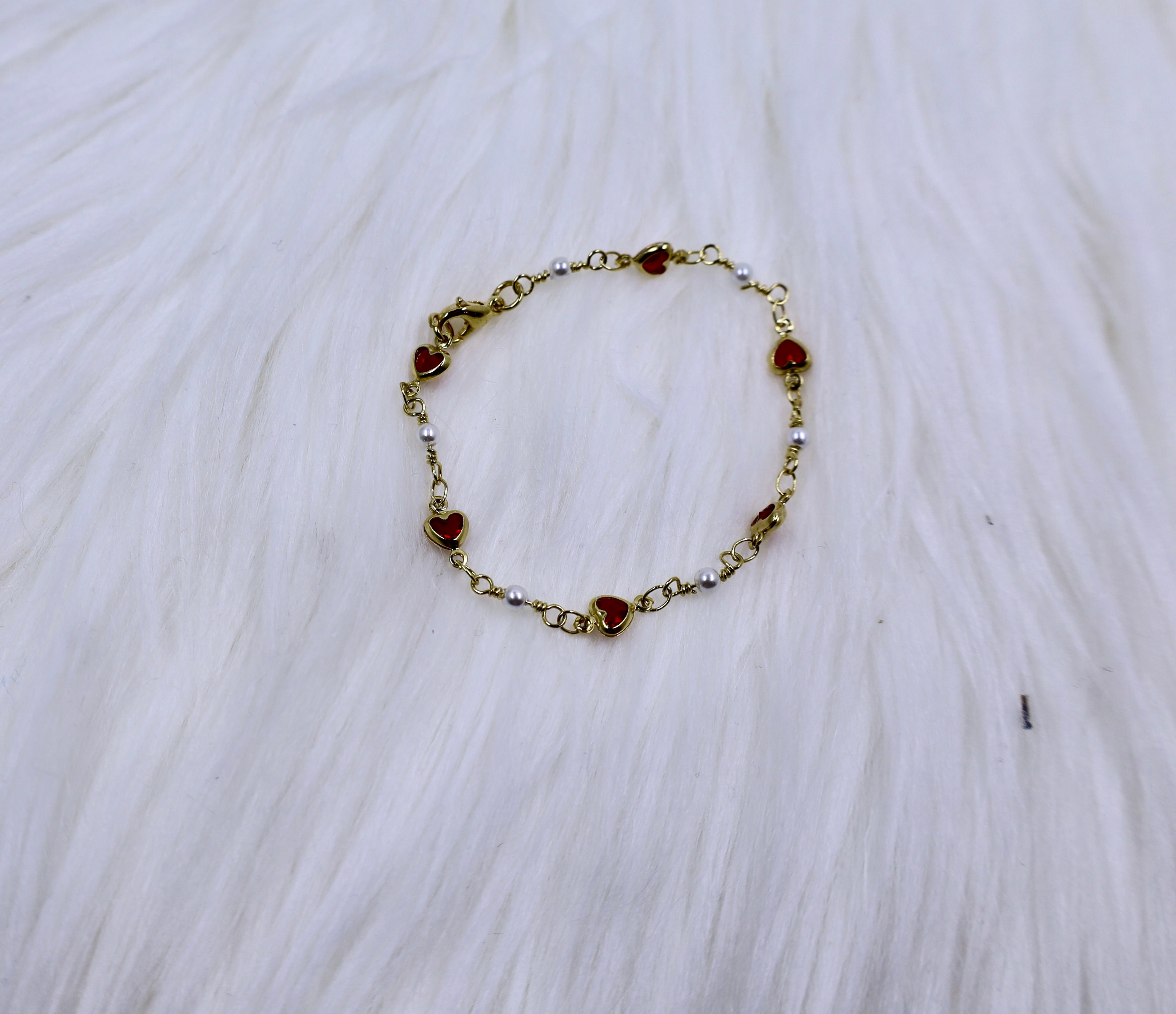 Red Heart Bracelet