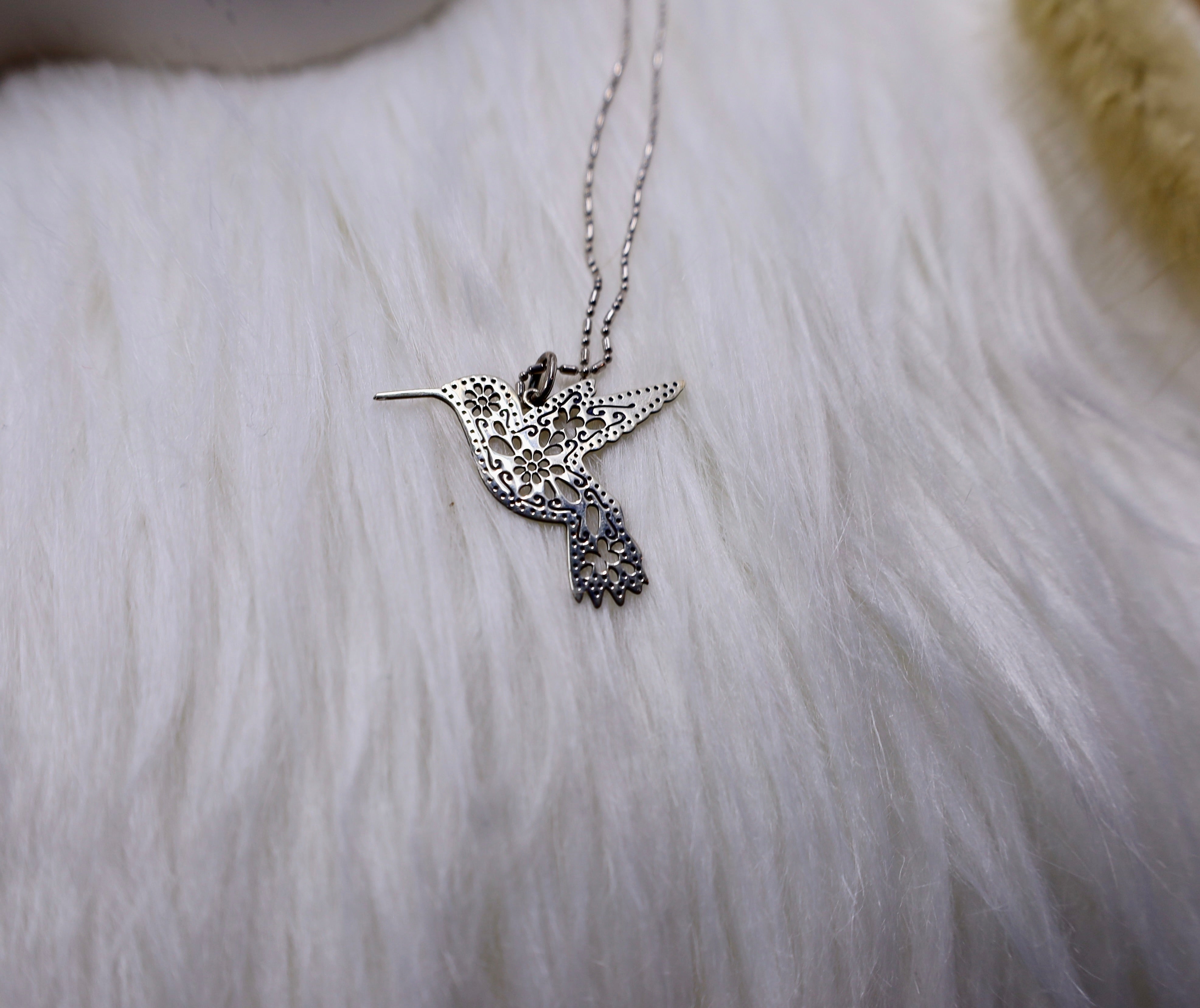 Humming-bird Necklace