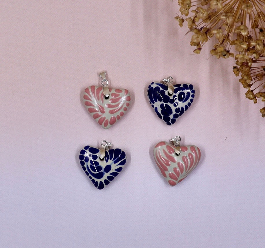 Talavera Heart Necklace