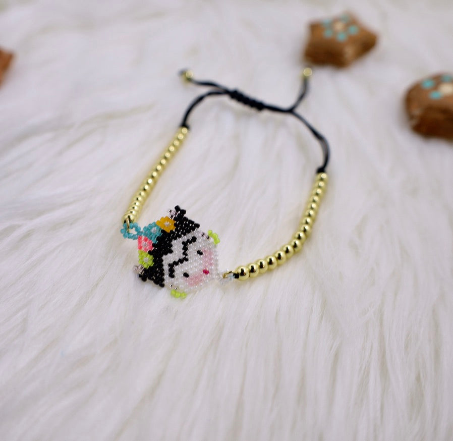 Frida Kahlo Chaquira Bracelet