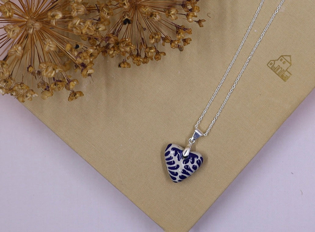 Chiquita Heart Talavera Necklace