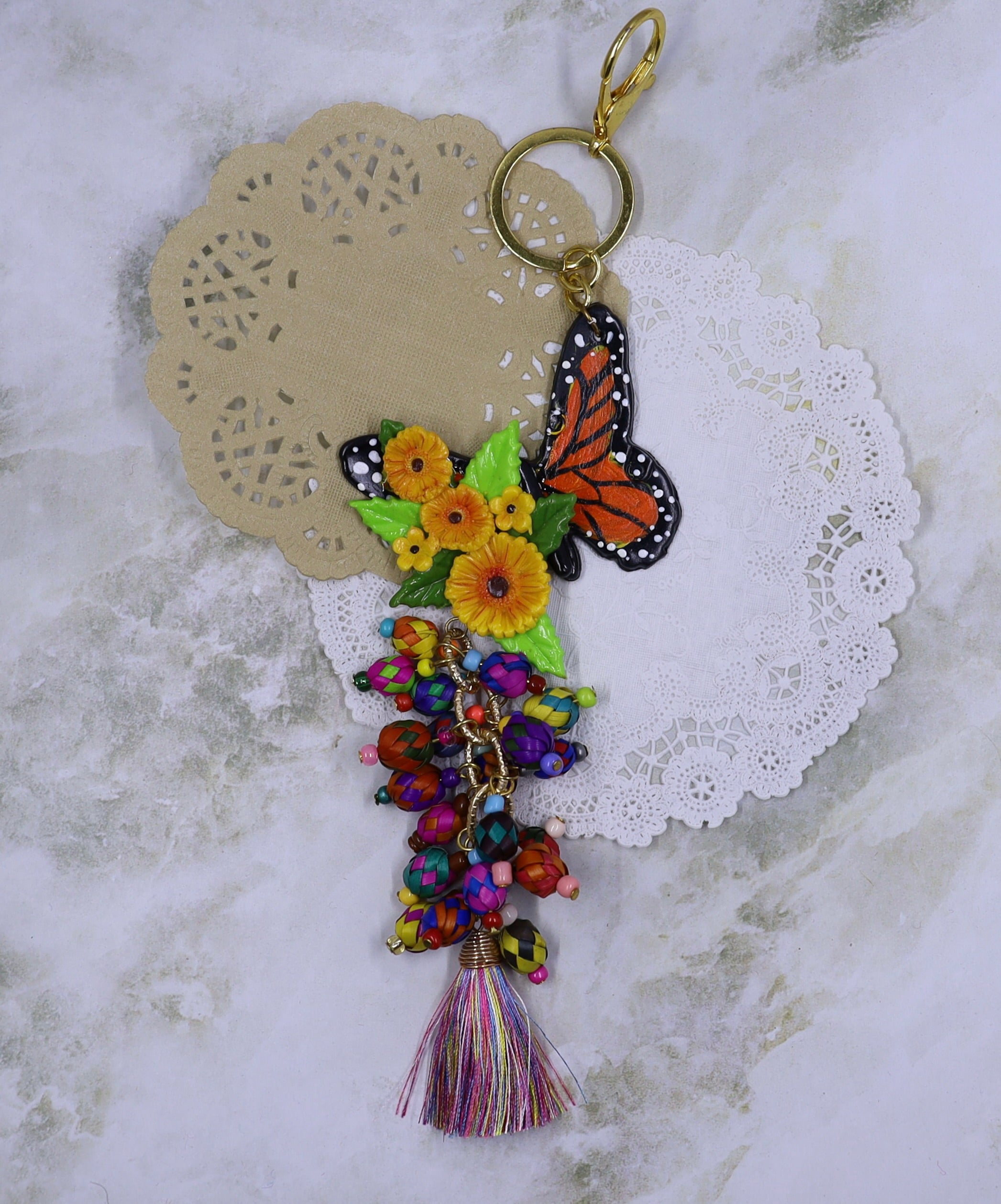 Butterfly Keychain