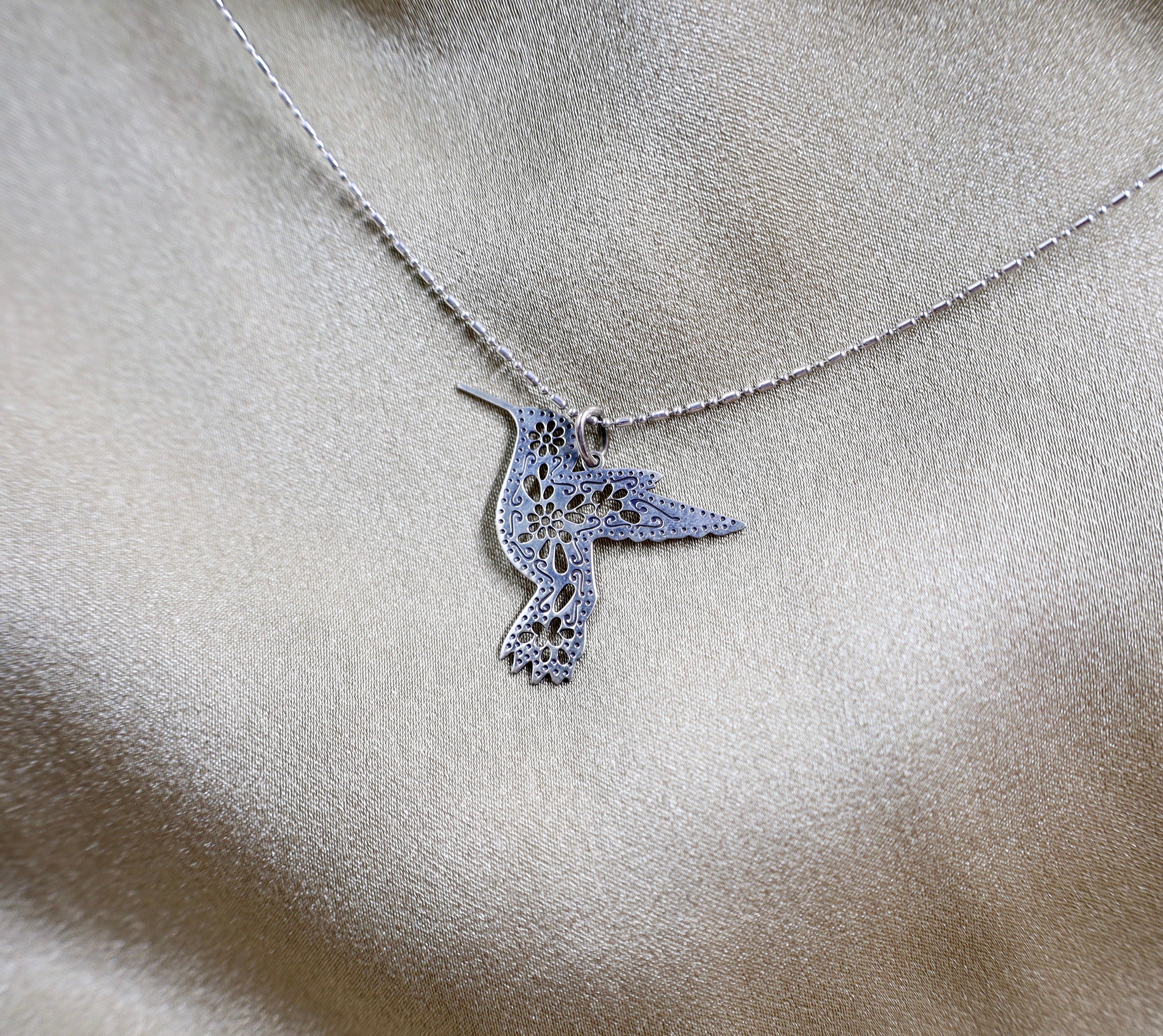 Humming-bird Necklace