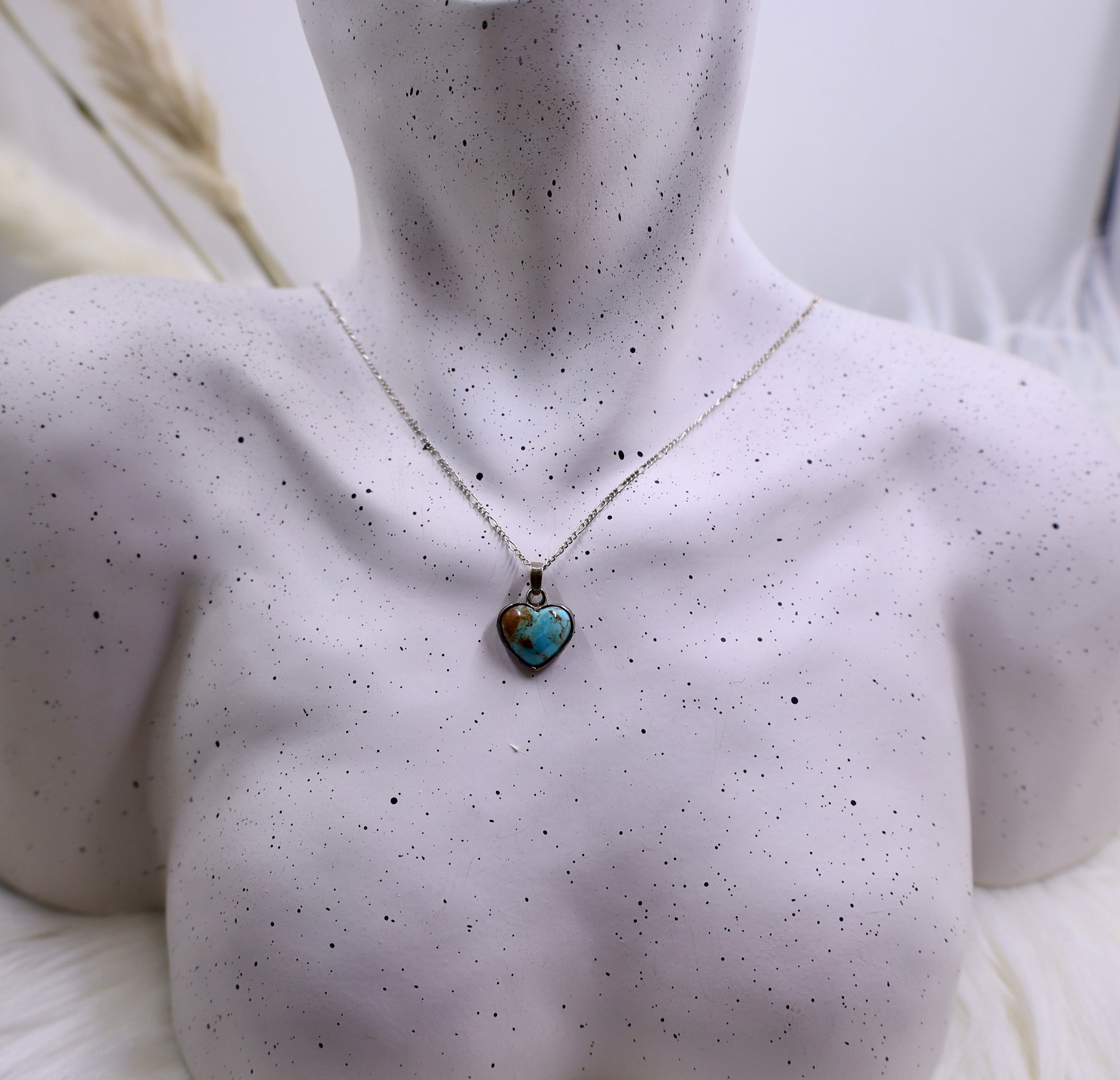 Turquoise Heart Necklace