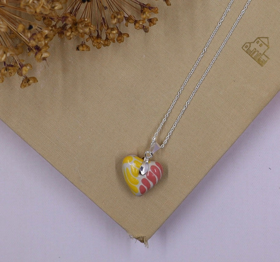 Chiquita Heart Talavera Necklace