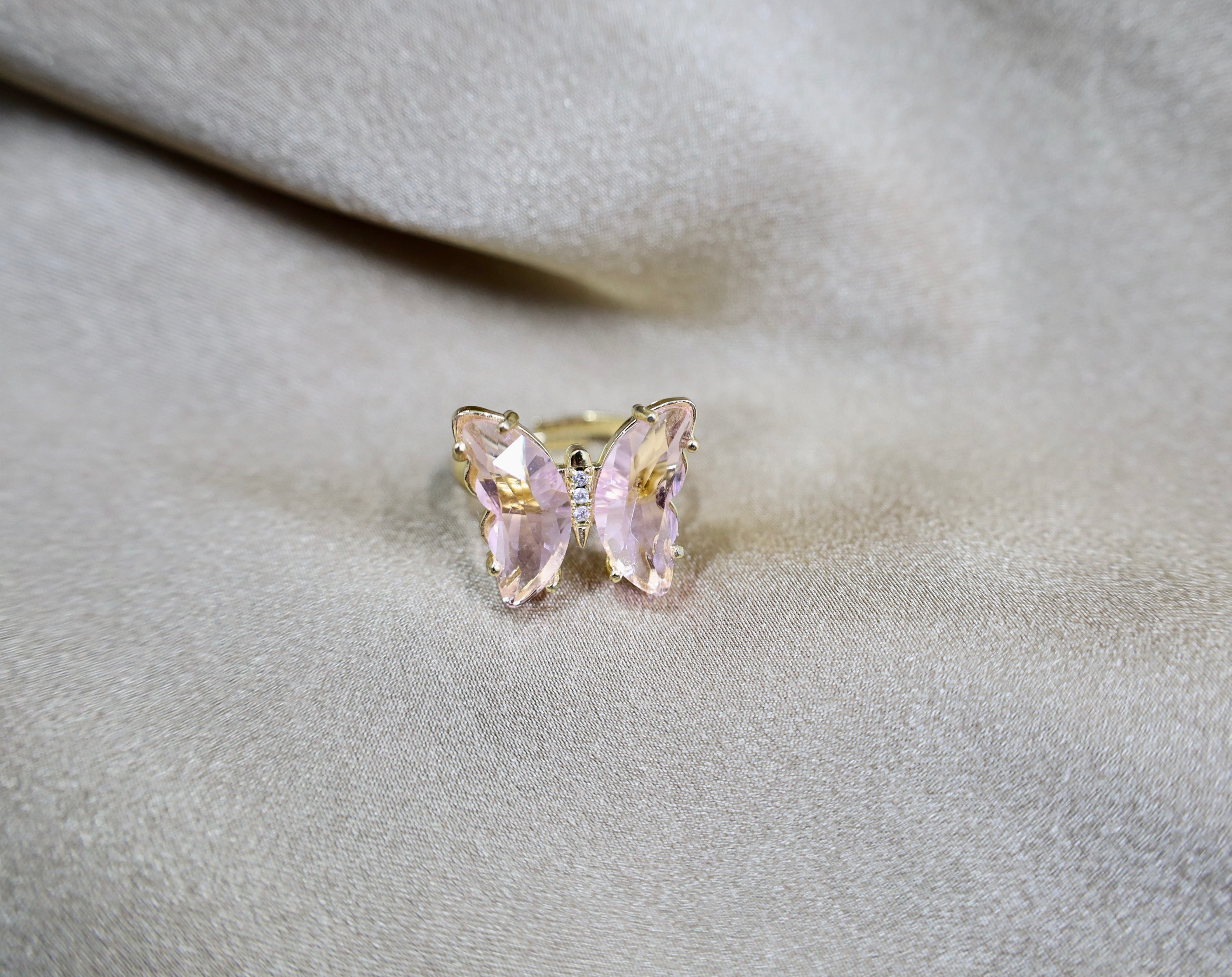 Butterfly Adjustable Ring