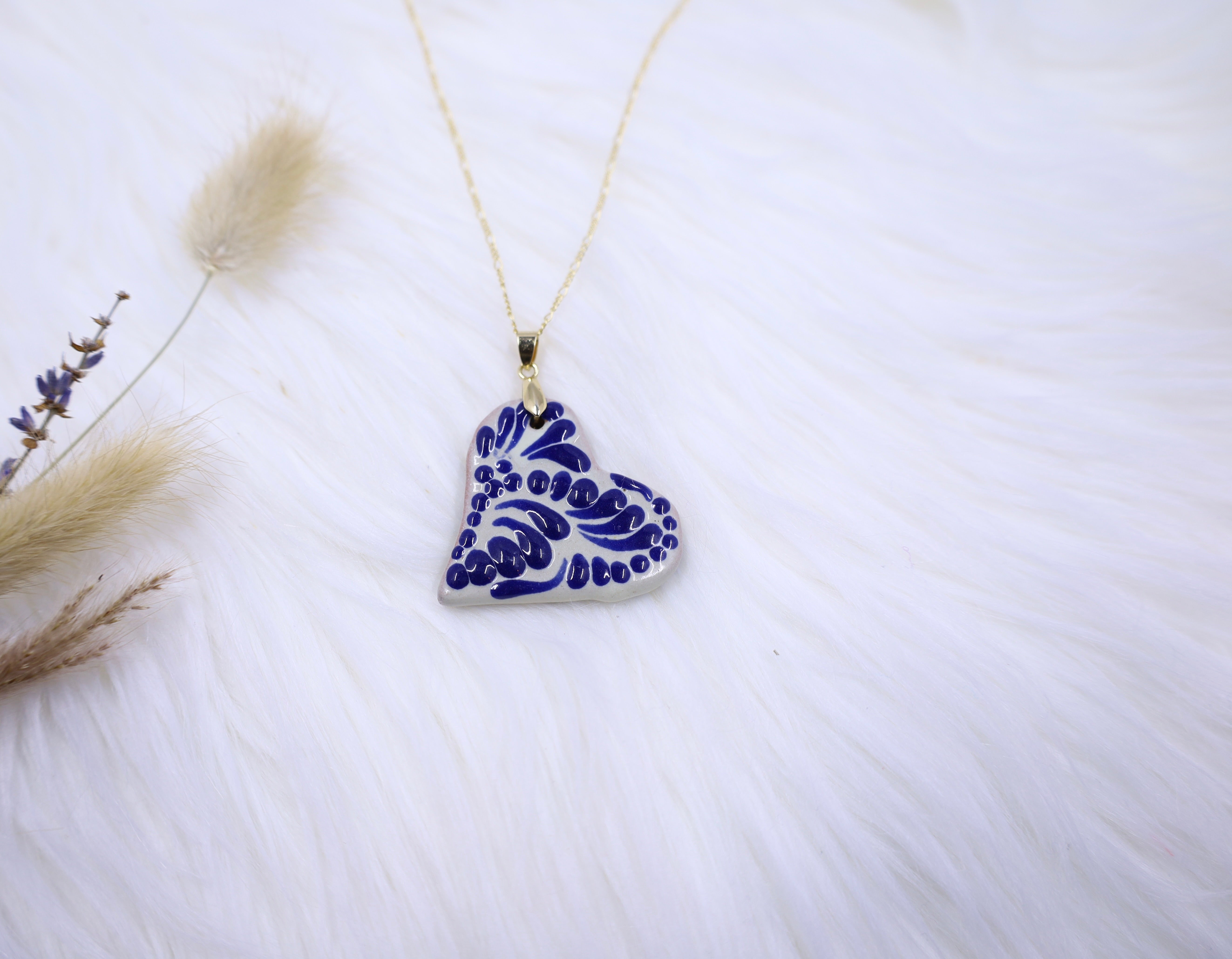 Camila Heart Talavera Necklace