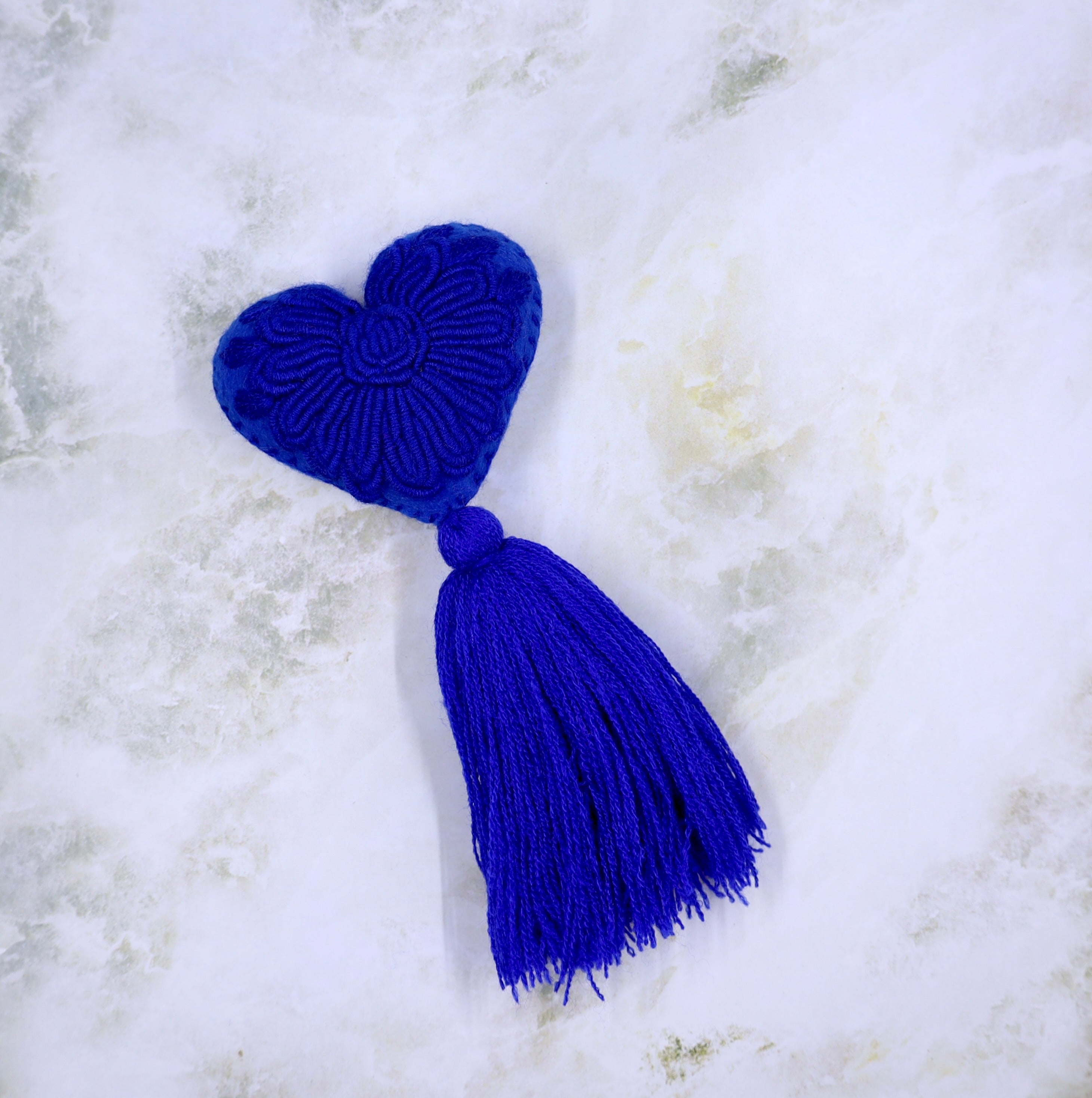 Talavera Heart Tassel