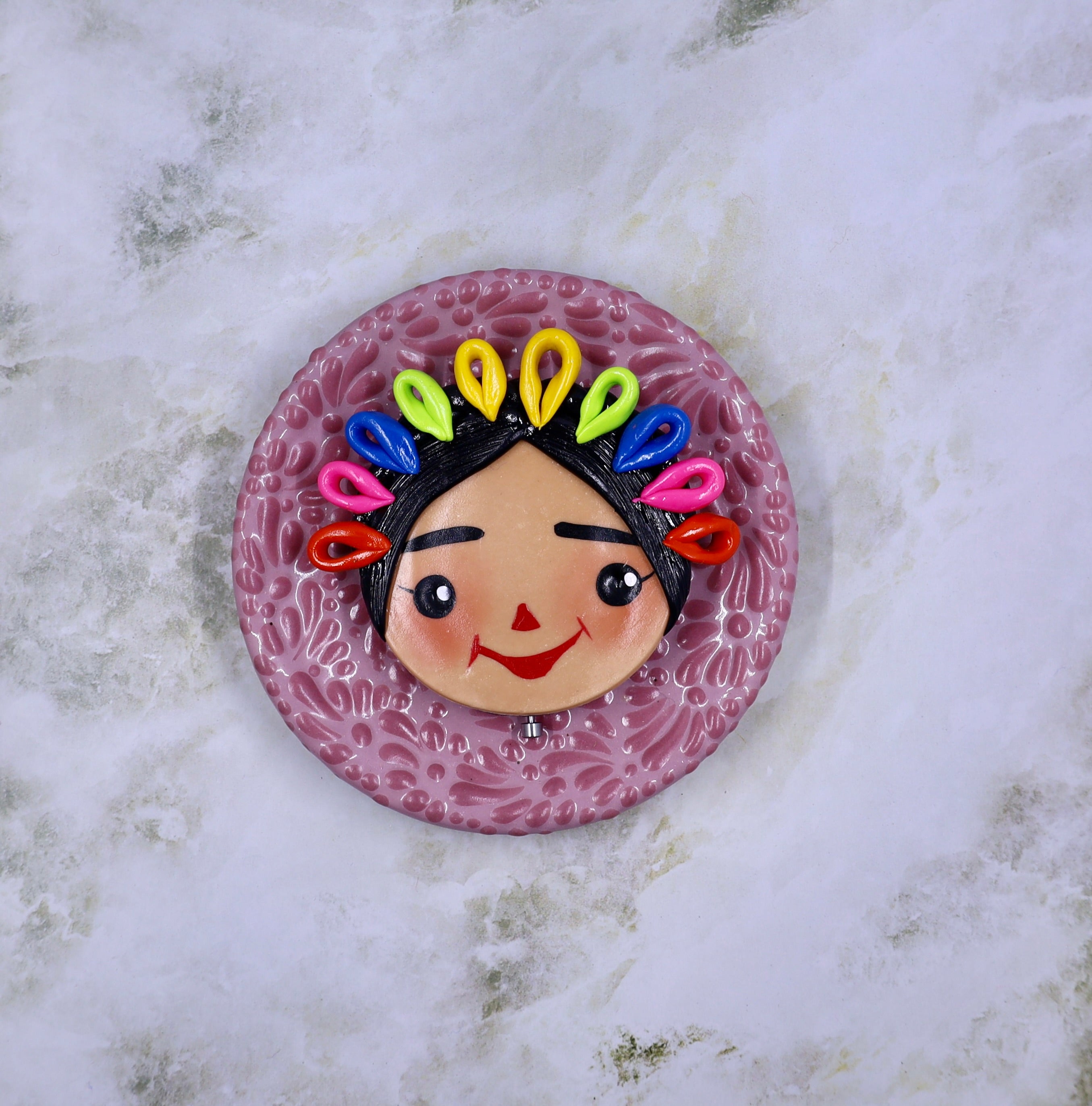 Lele Doll Compact Mirror (w/listones)