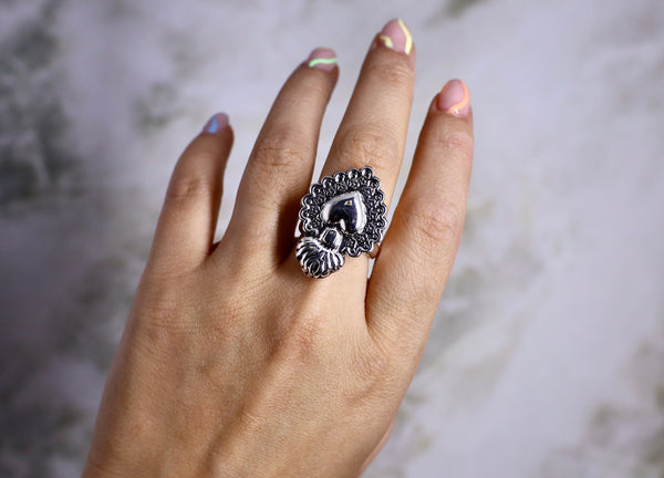 Frida Kahlo Corazón Sagrado Ring