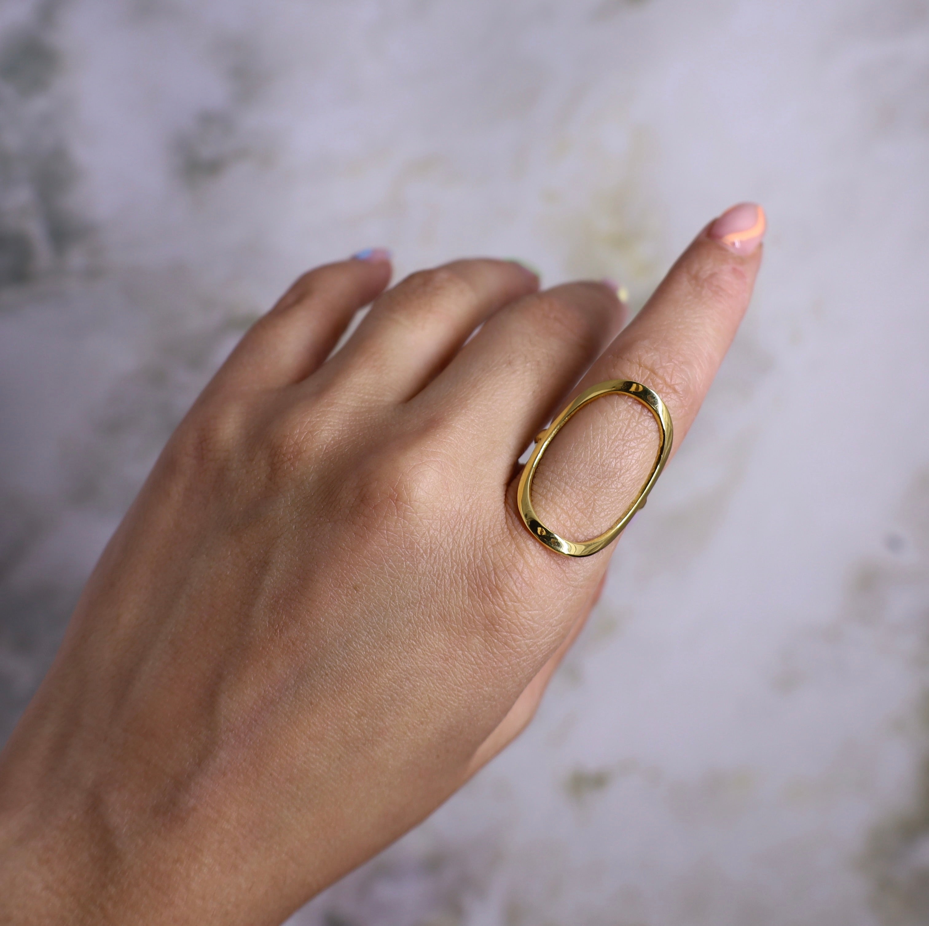 Open Oval Ring