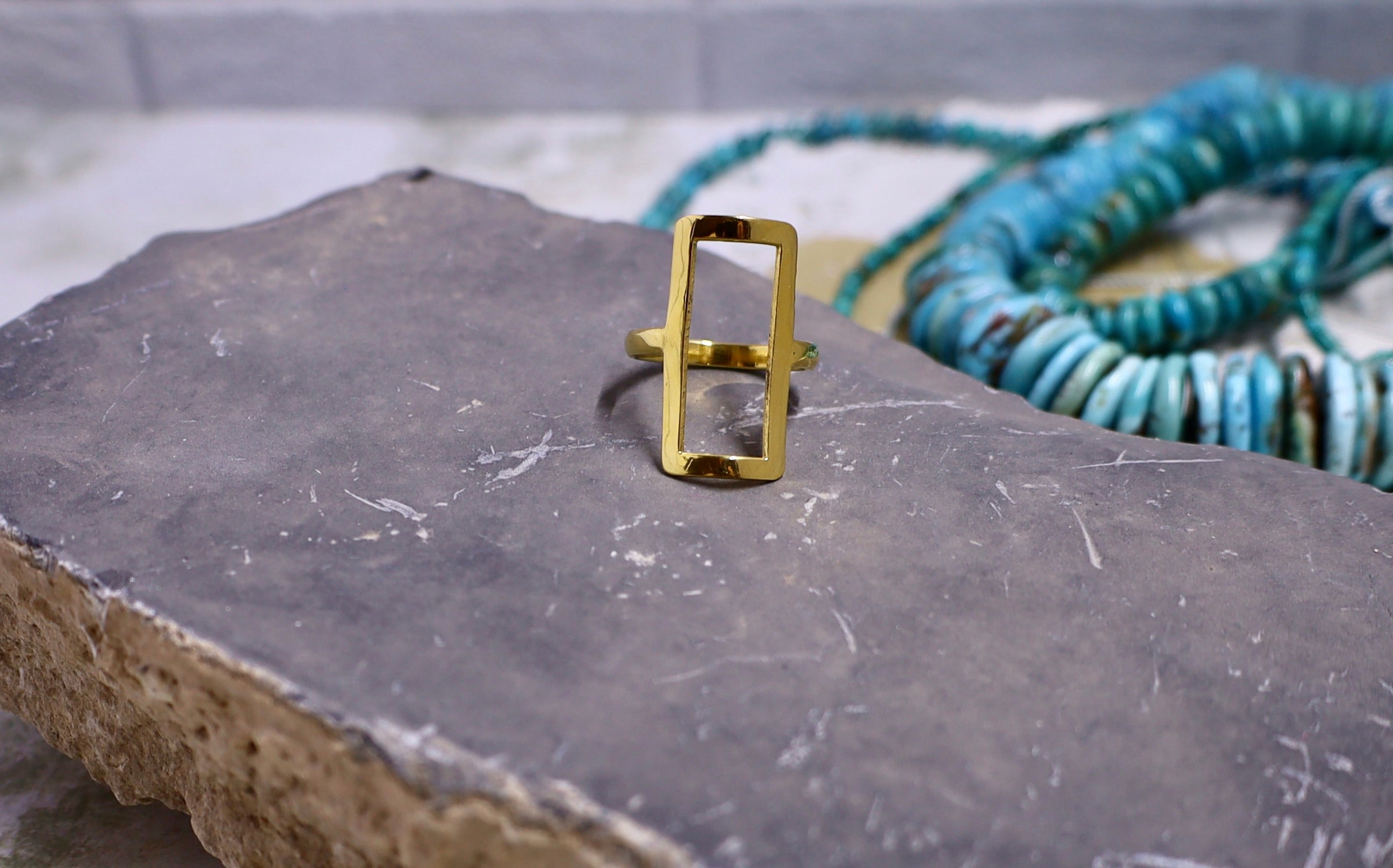 Open Rectangle Ring