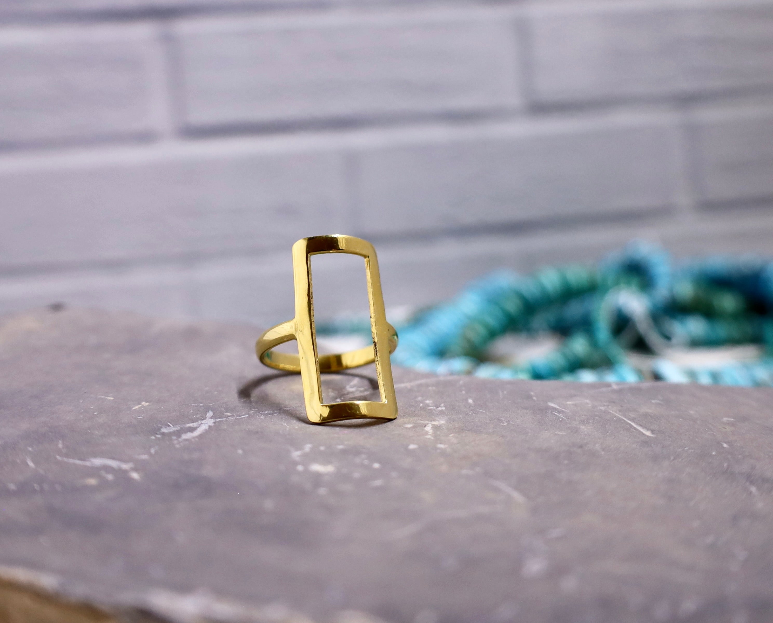 Open Rectangle Ring