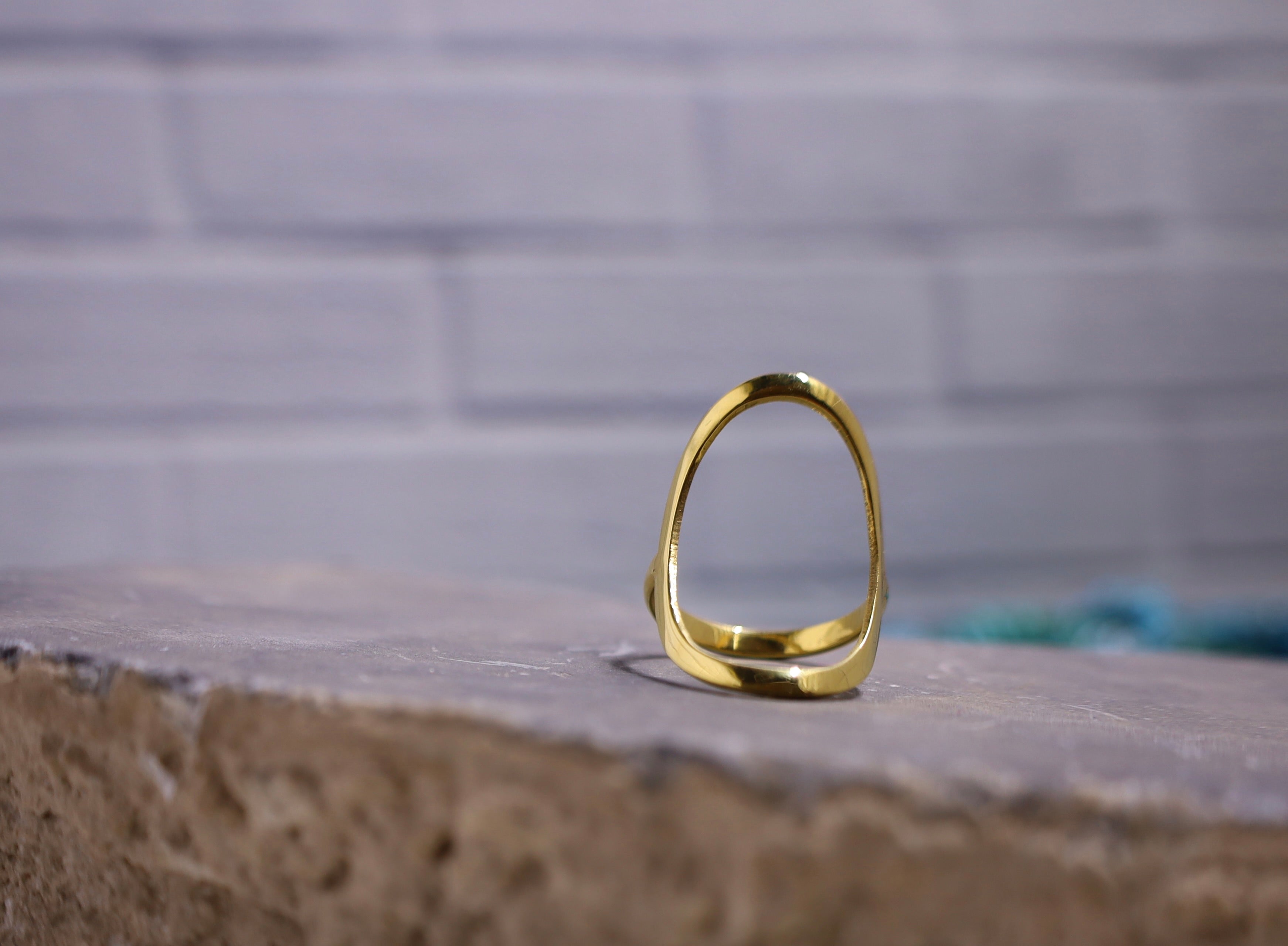 Open Oval Ring