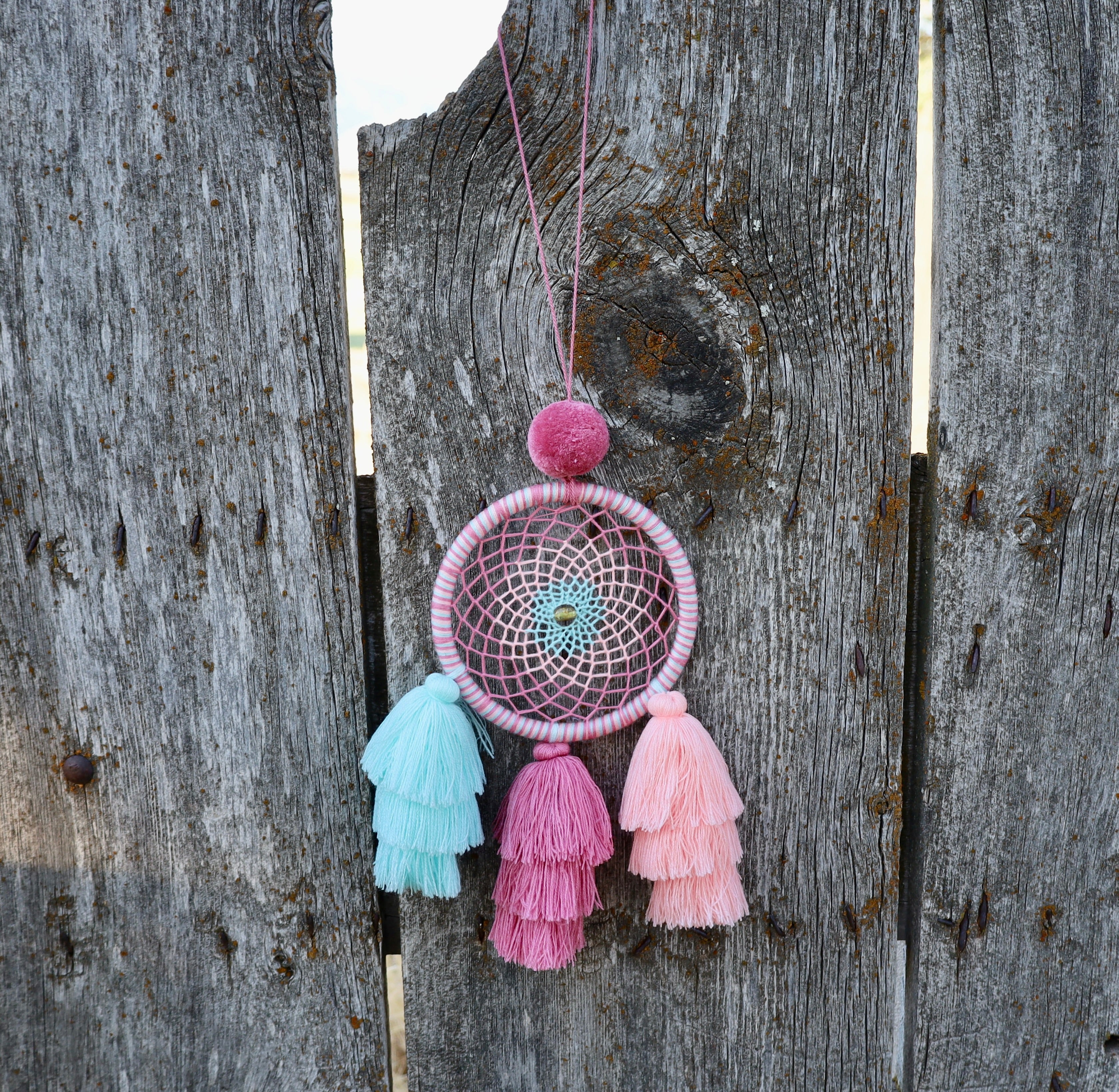 Medium Single Bead Dream Catcher