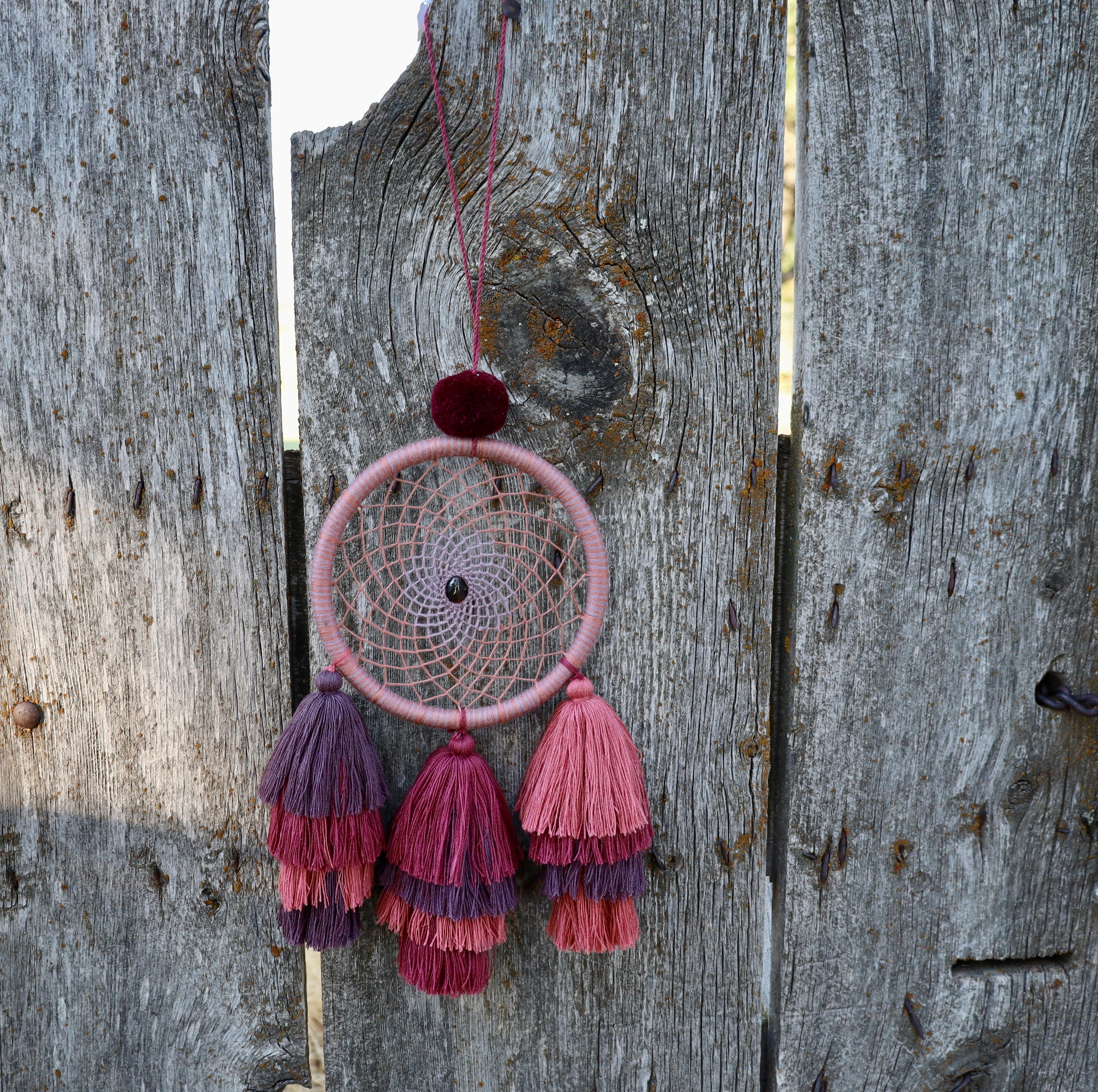 Large Single Bead Dream Catcher