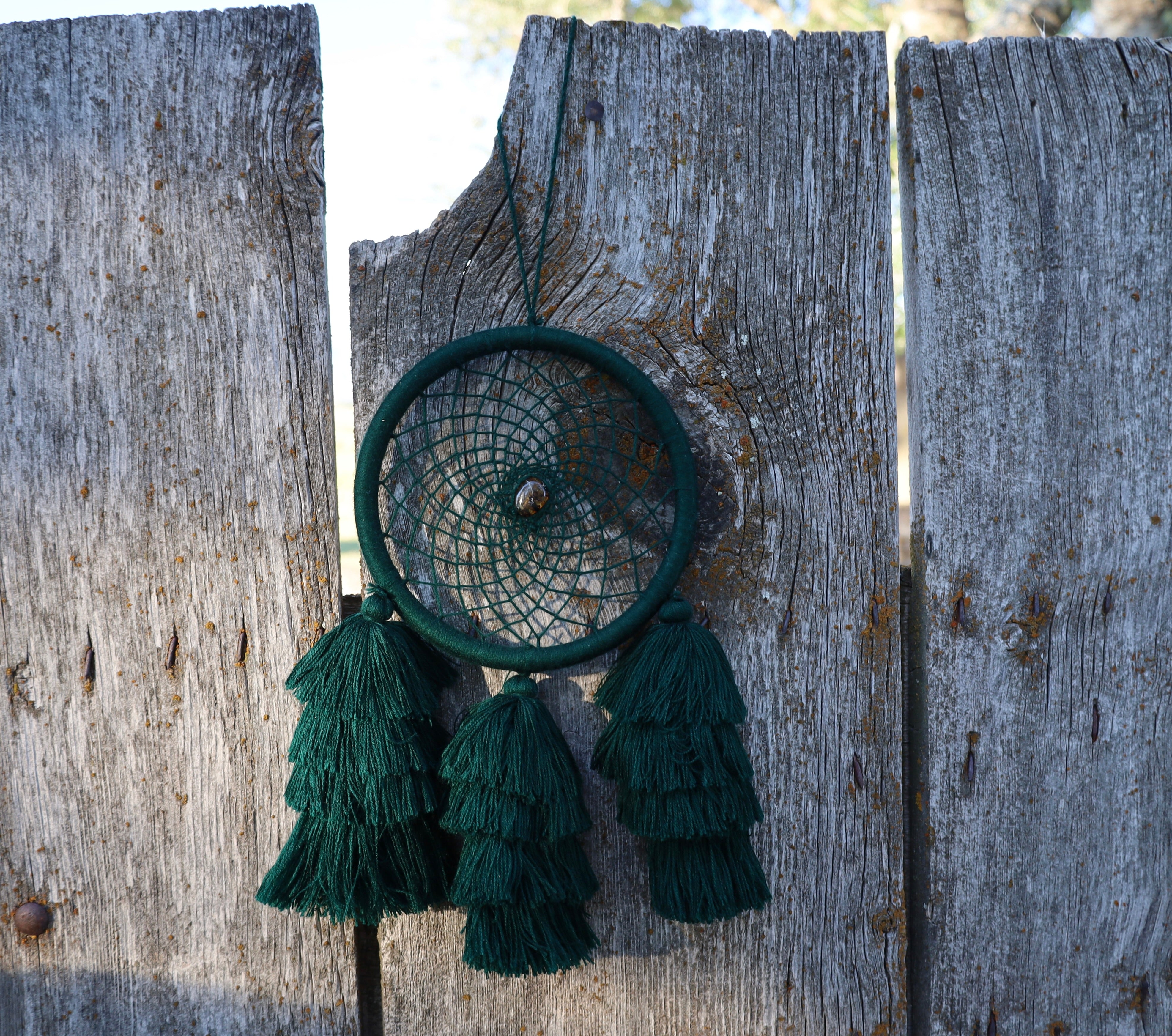 Large Single Bead Dream Catcher