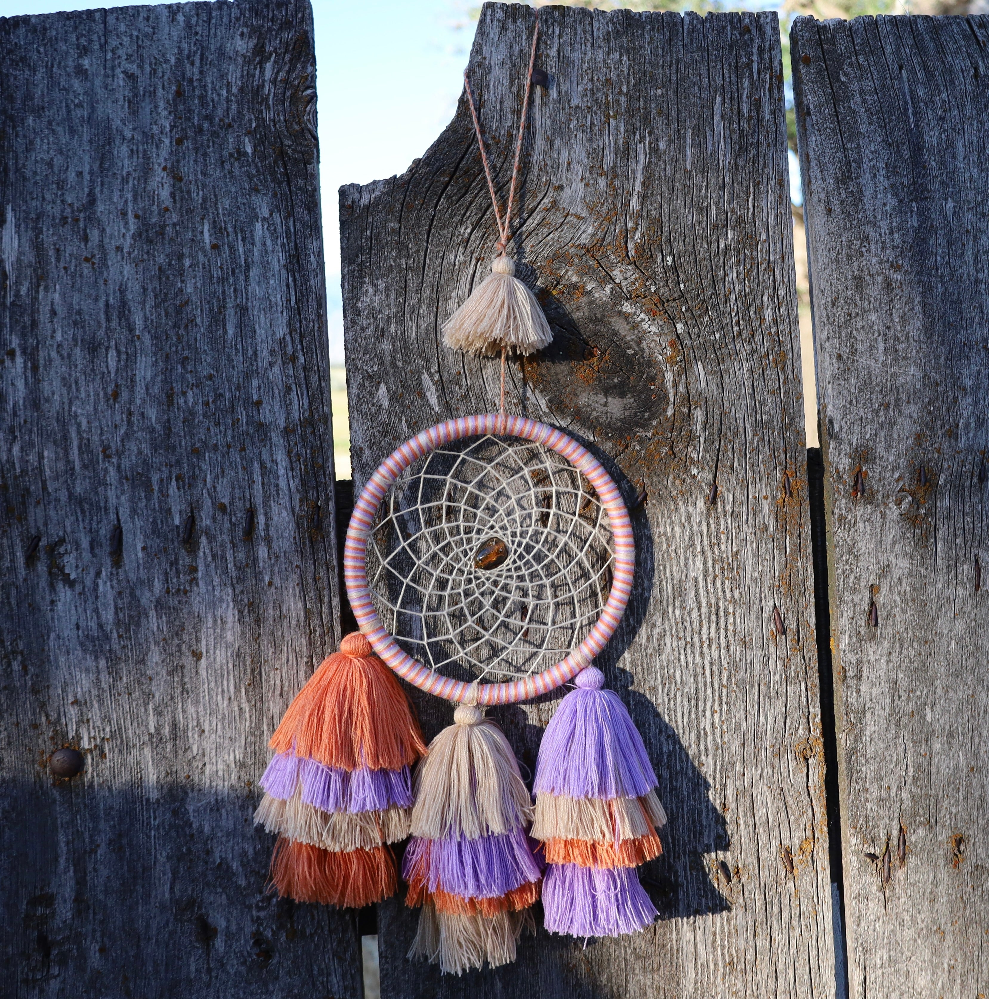 Large Single Bead Dream Catcher