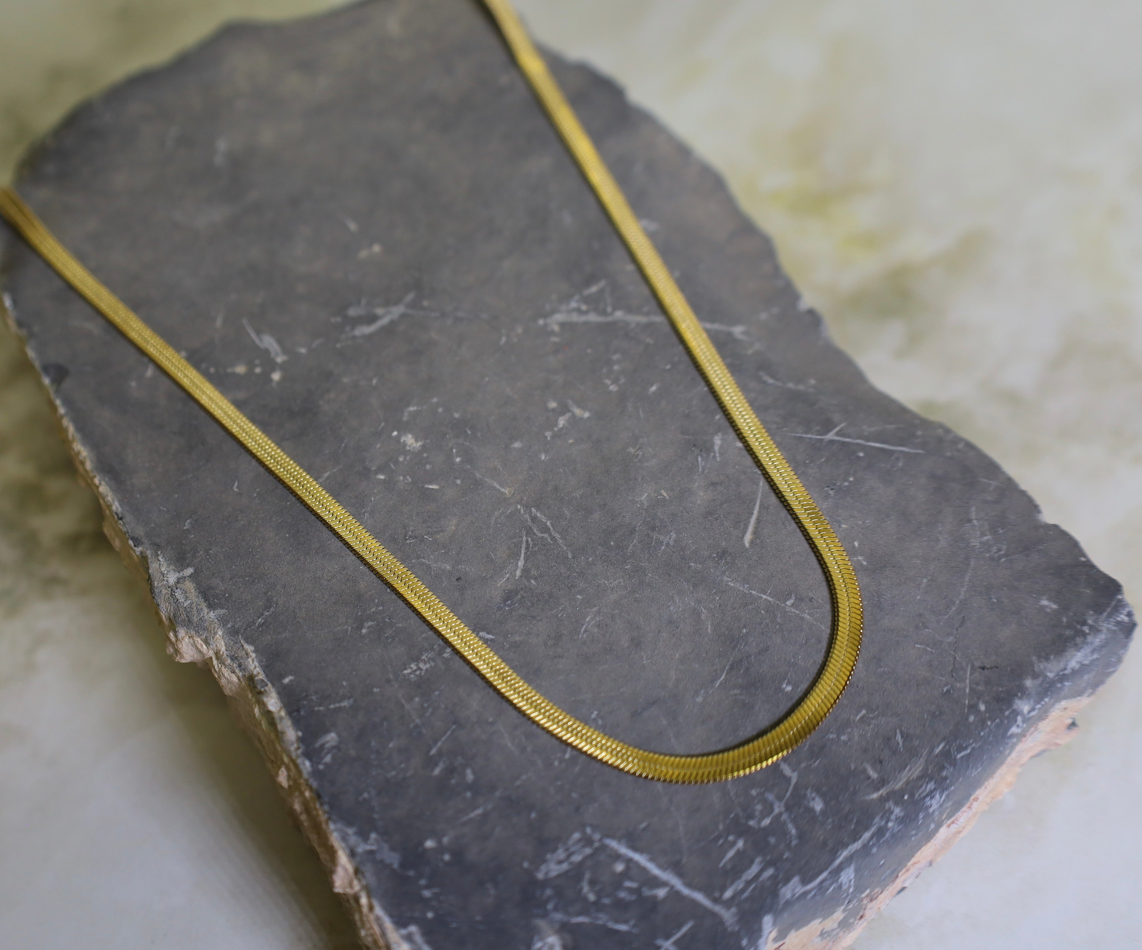 Herringbone Chain Necklace